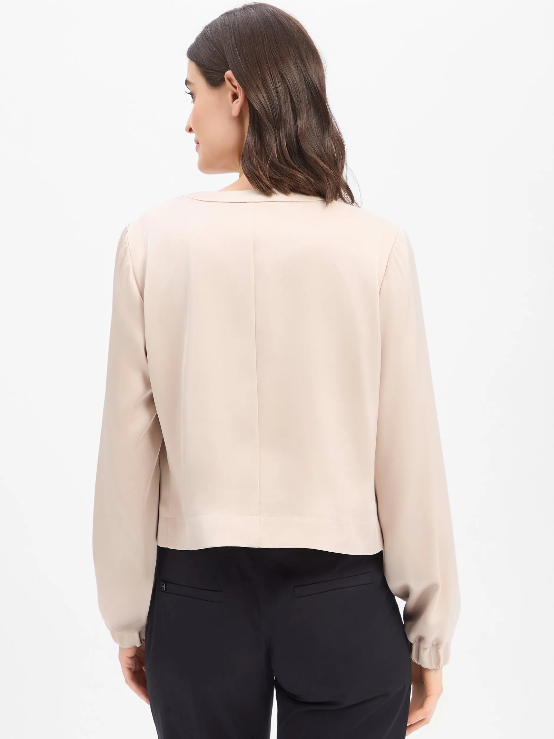 Betty & Co Damen Blouson in melange - Ärmel: langarm
