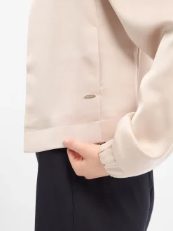 Betty & Co Damen Blouson in melange - Ärmel: langarm