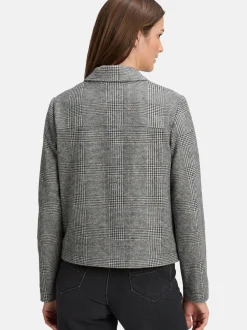 Betty & Co Damen Casual-Jacke in schwarz mehrfarbig