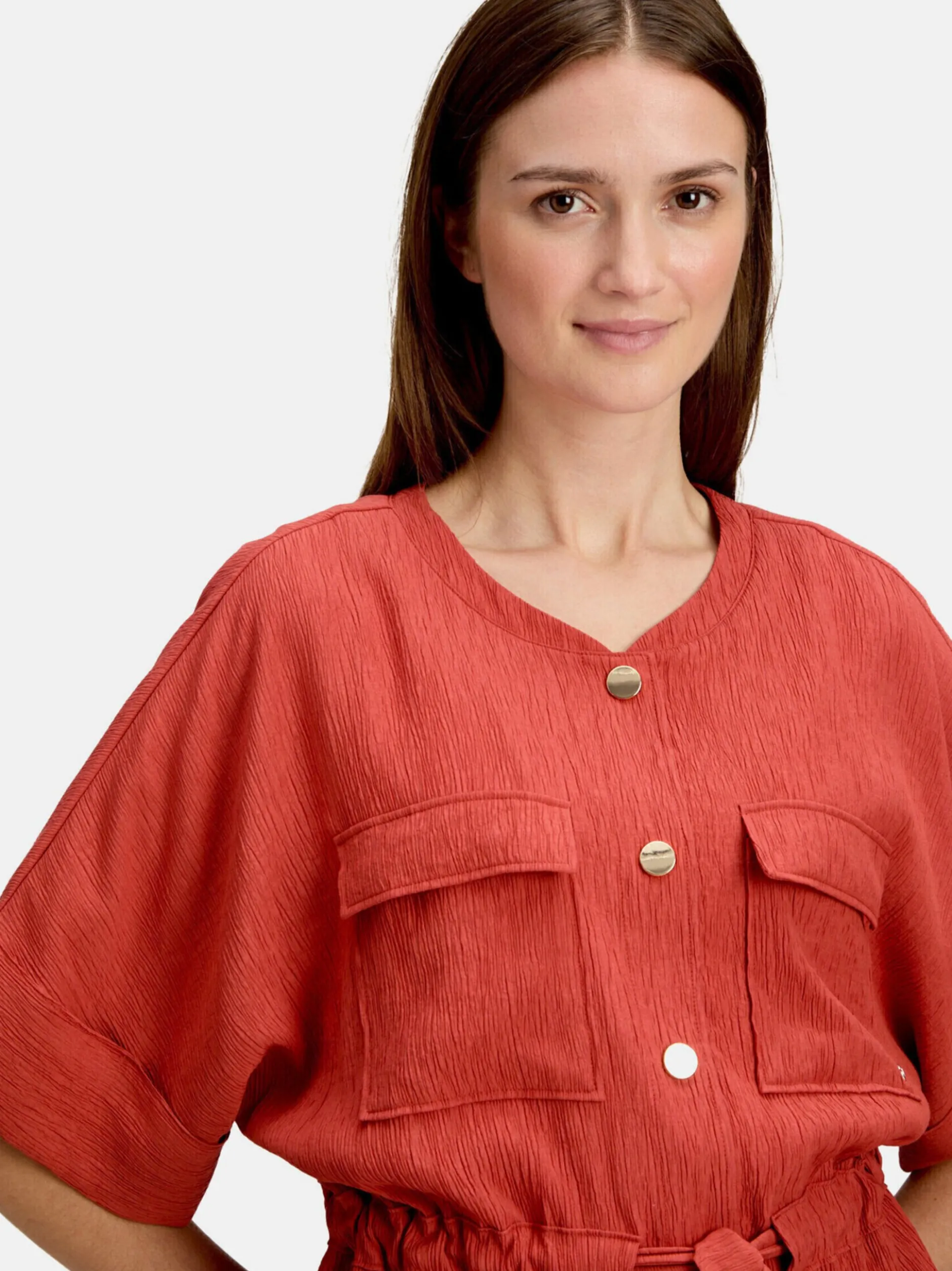 Betty & Co Damen Casual-Jacke in koralle