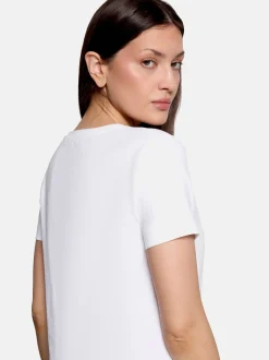 Betty & Co Damen Casual-Shirt in weiß mehrfarbig