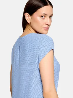 Betty & Co Damen Casual-Shirt in hellblau