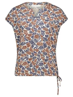 Betty & Co Damen Casual-Shirt in beige braun