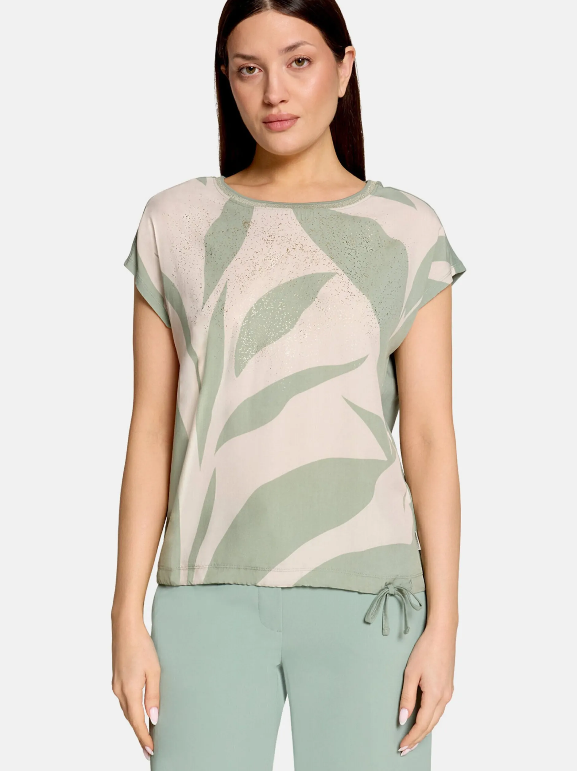 Betty & Co Damen Casual-Shirt in grün
