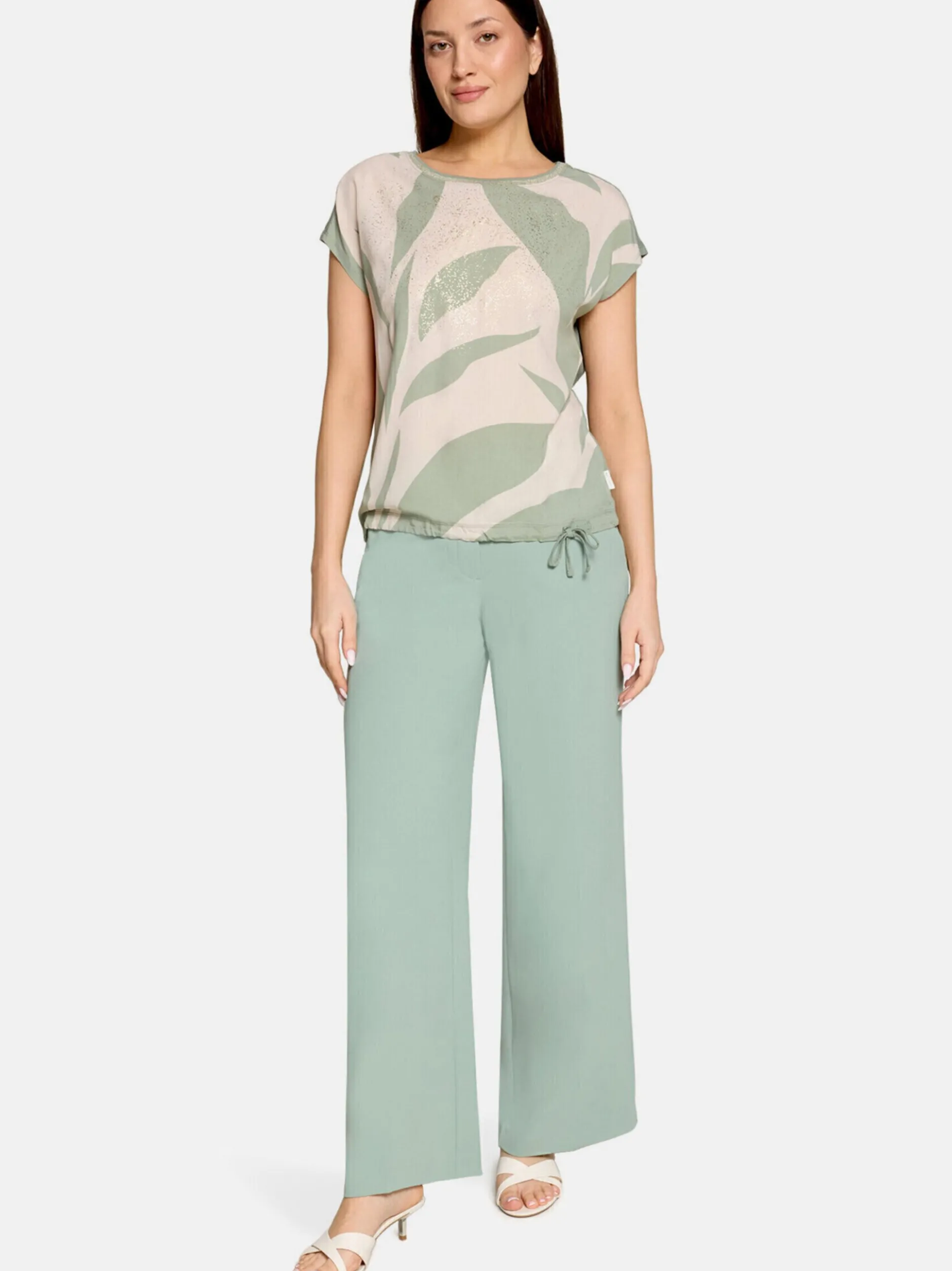 Betty & Co Damen Casual-Shirt in grün