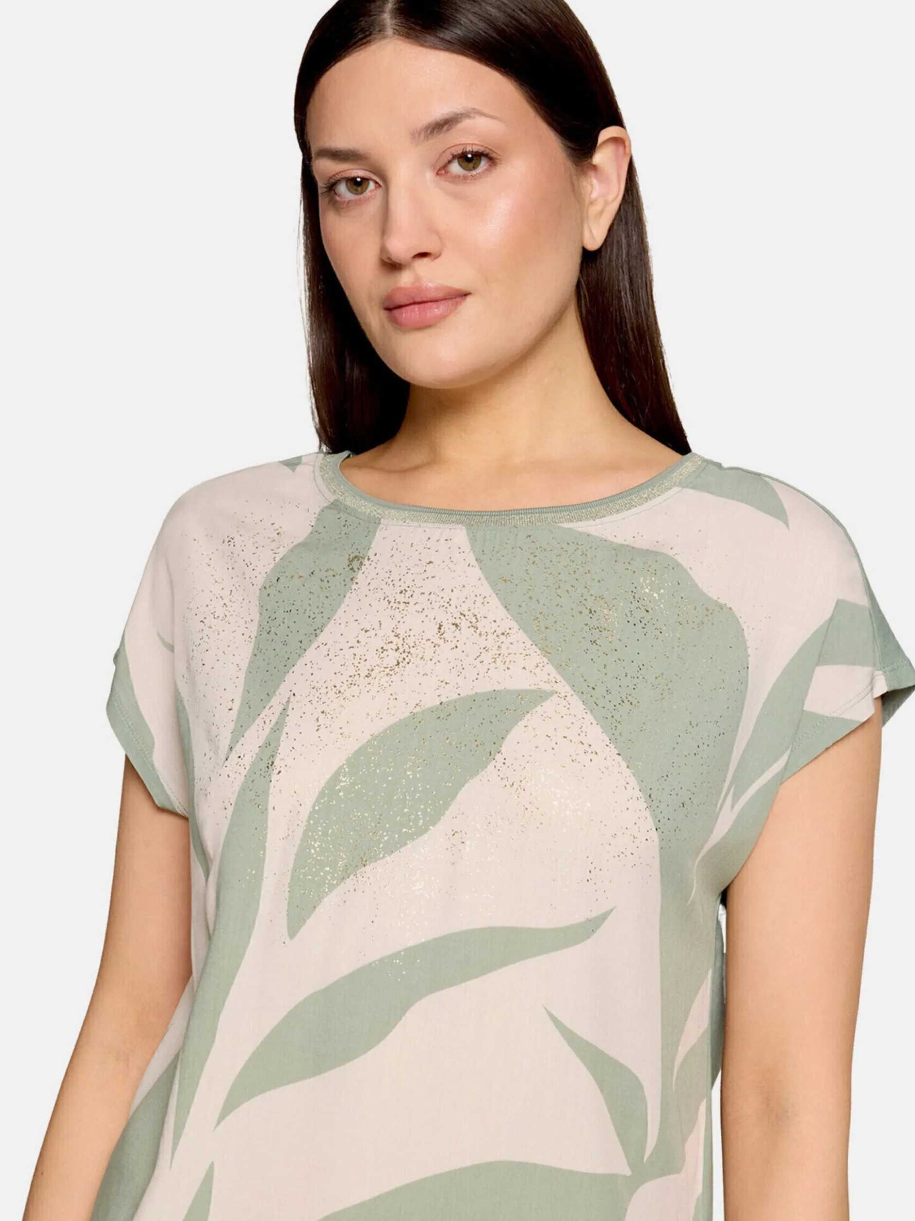 Betty & Co Damen Casual-Shirt in grün