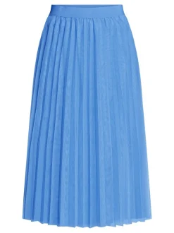 Betty & Co Damen Midirock in hellblau