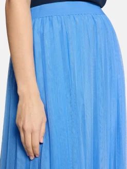 Betty & Co Damen Midirock in hellblau