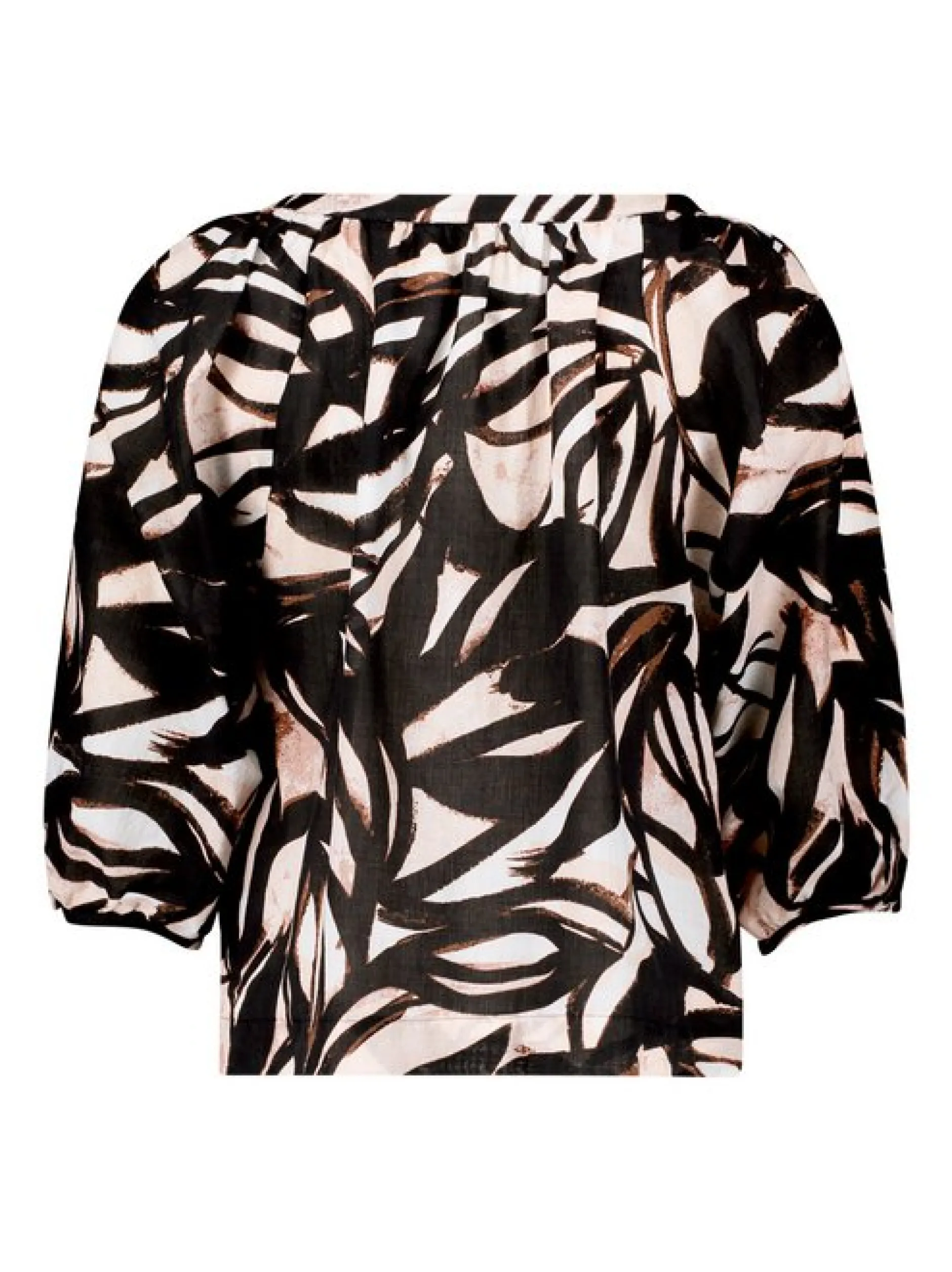 Betty & Co Damen Schlupfbluse in mehrfarbig schwarz