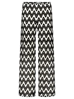 Betty & Co Damen Schlupfhose in schwarz beige