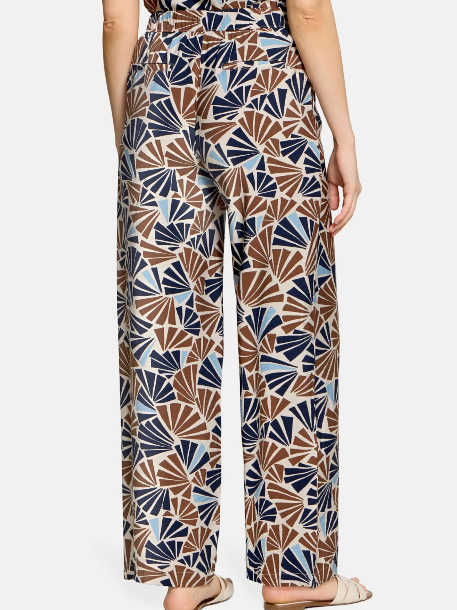 Betty & Co Damen Schlupfhose in beige braun