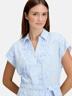Betty & Co Damen Sommerkleid in hellblau