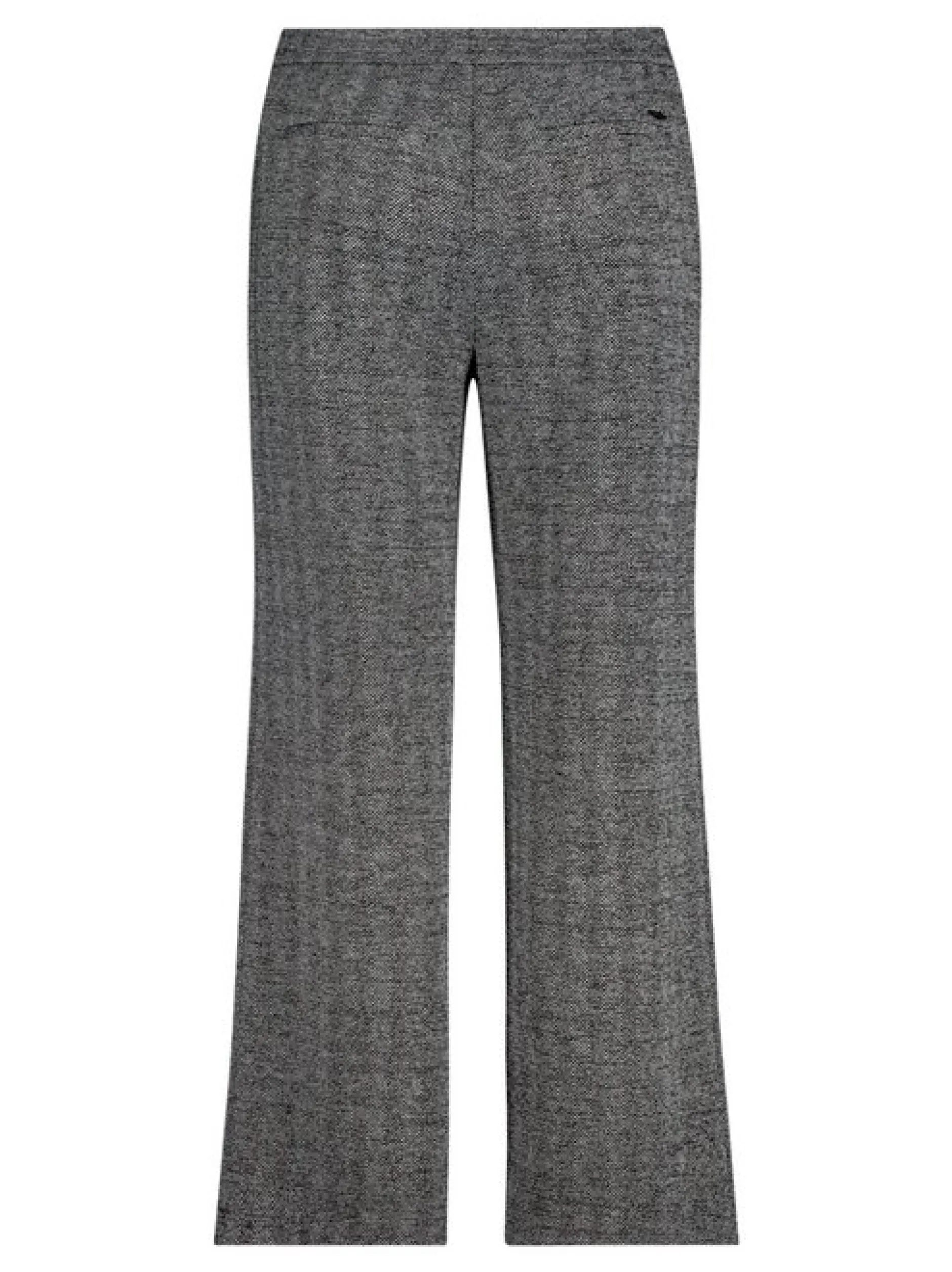 Betty & Co Damen Stoffhose in schwarz mehrfarbig