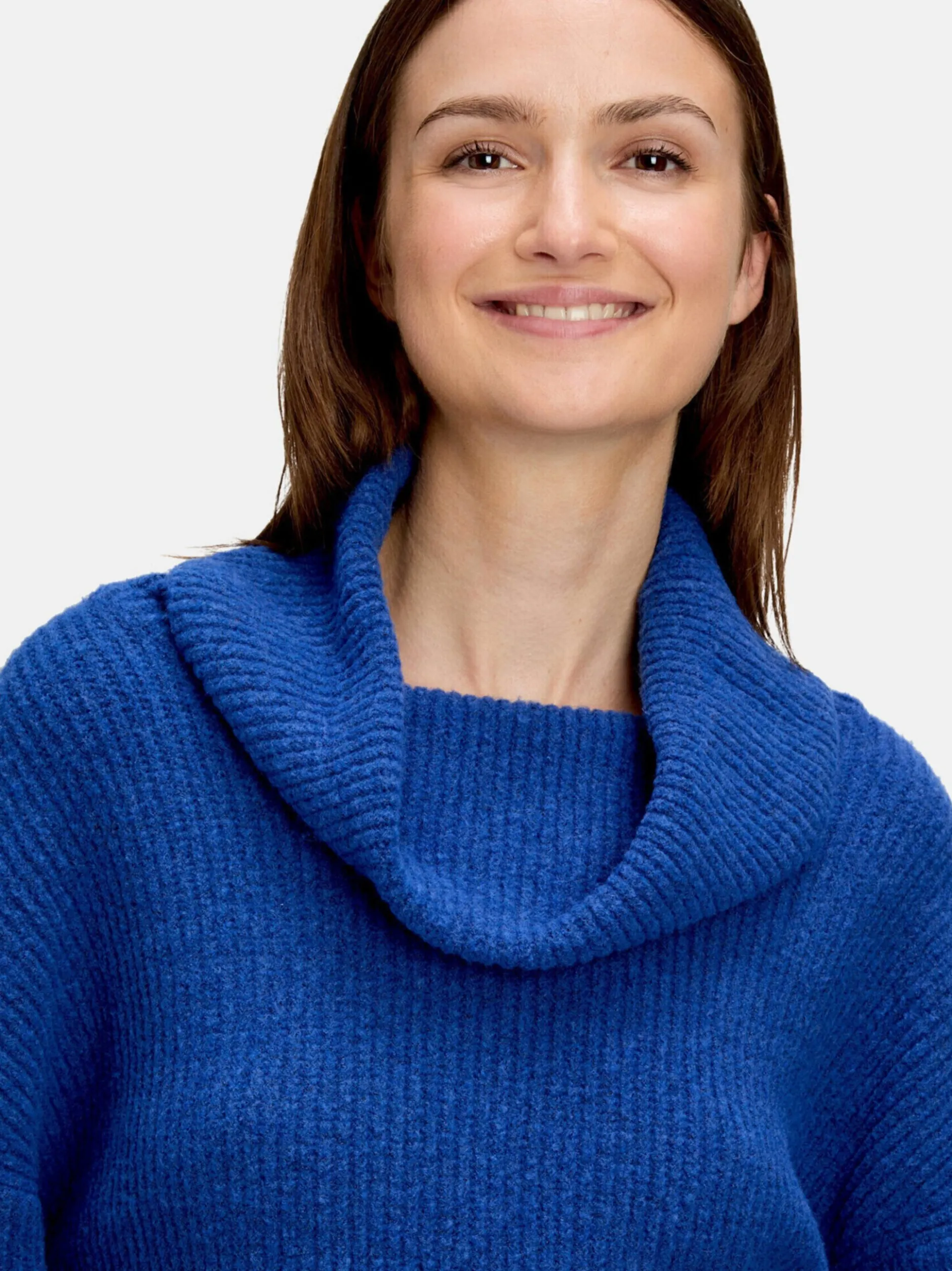 Betty & Co Damen Strickpullover in blau