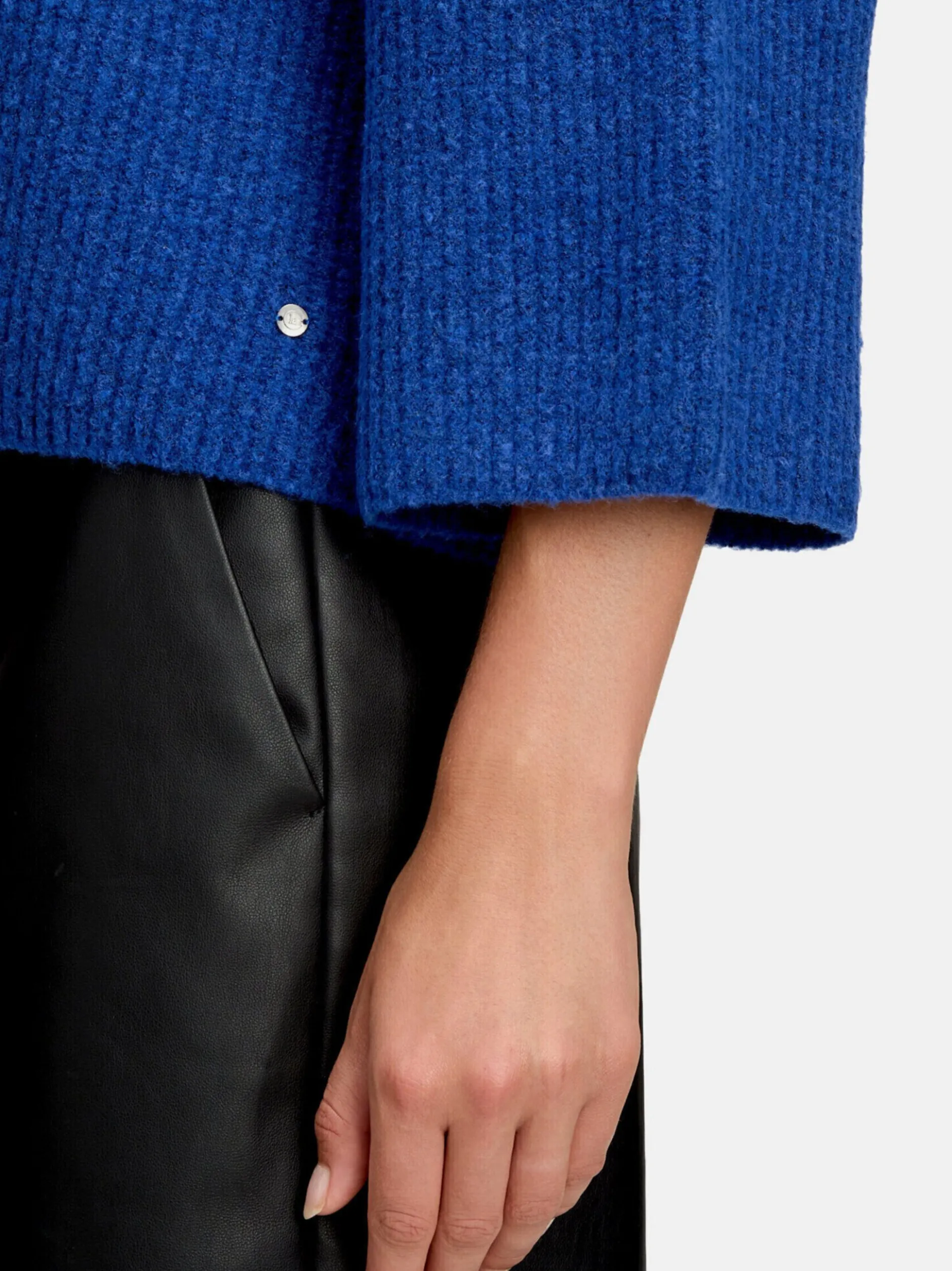 Betty & Co Damen Strickpullover in blau