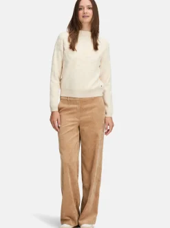 Betty & Co Damen Strickpullover in beige