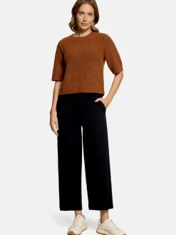 Betty & Co Damen Strickpullover in braun