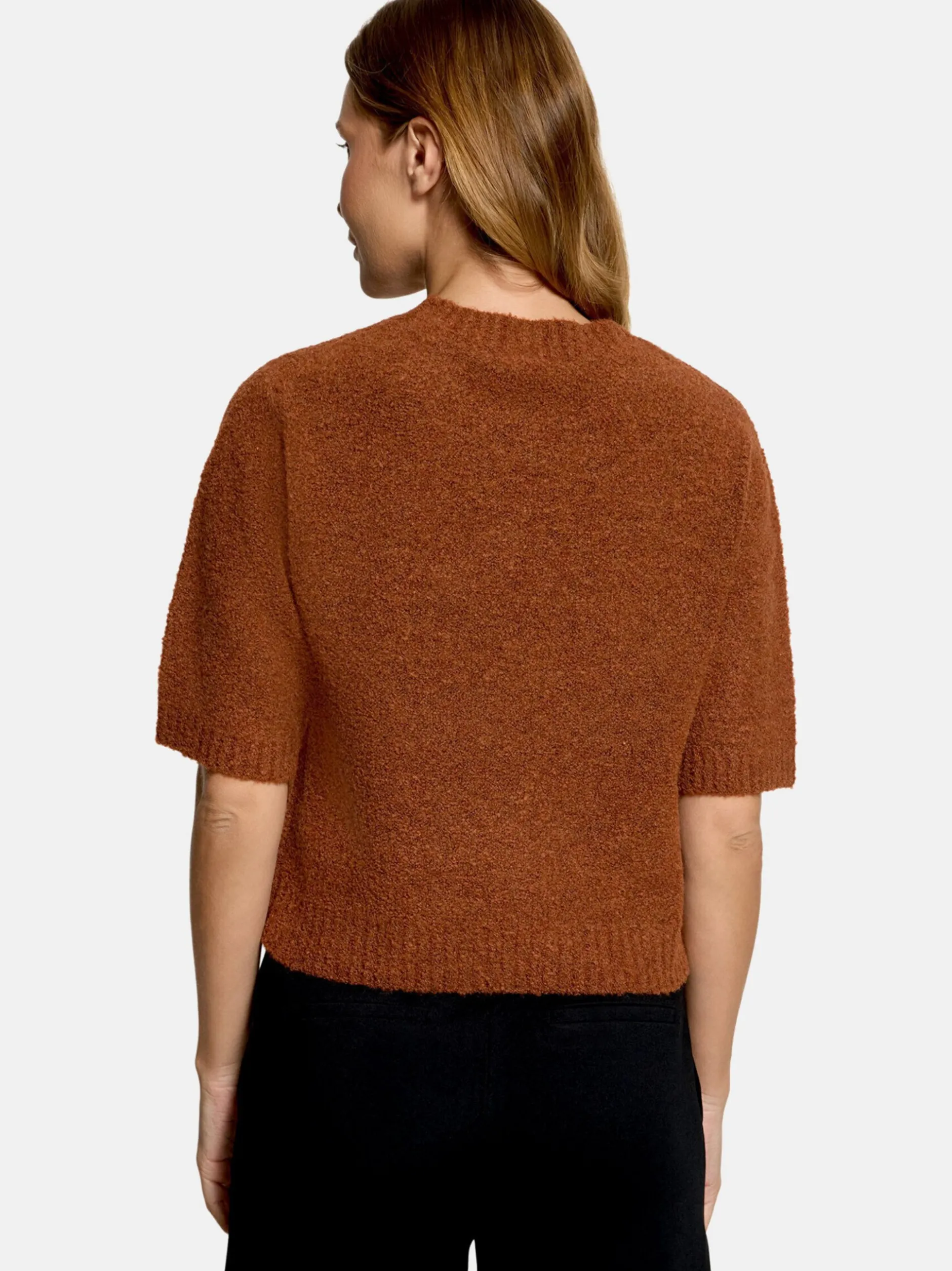 Betty & Co Damen Strickpullover in braun