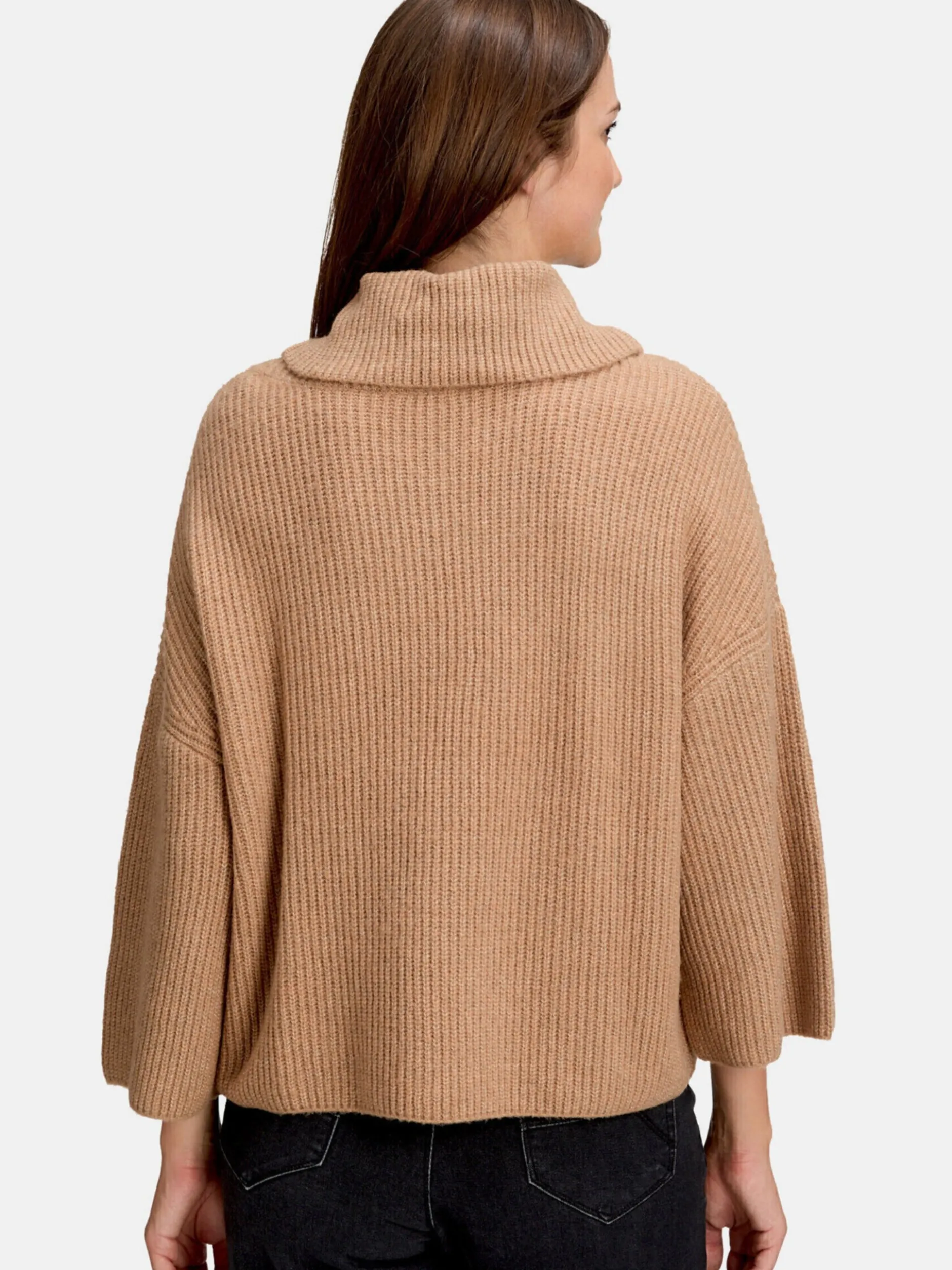 Betty & Co Damen Strickpullover in camel
