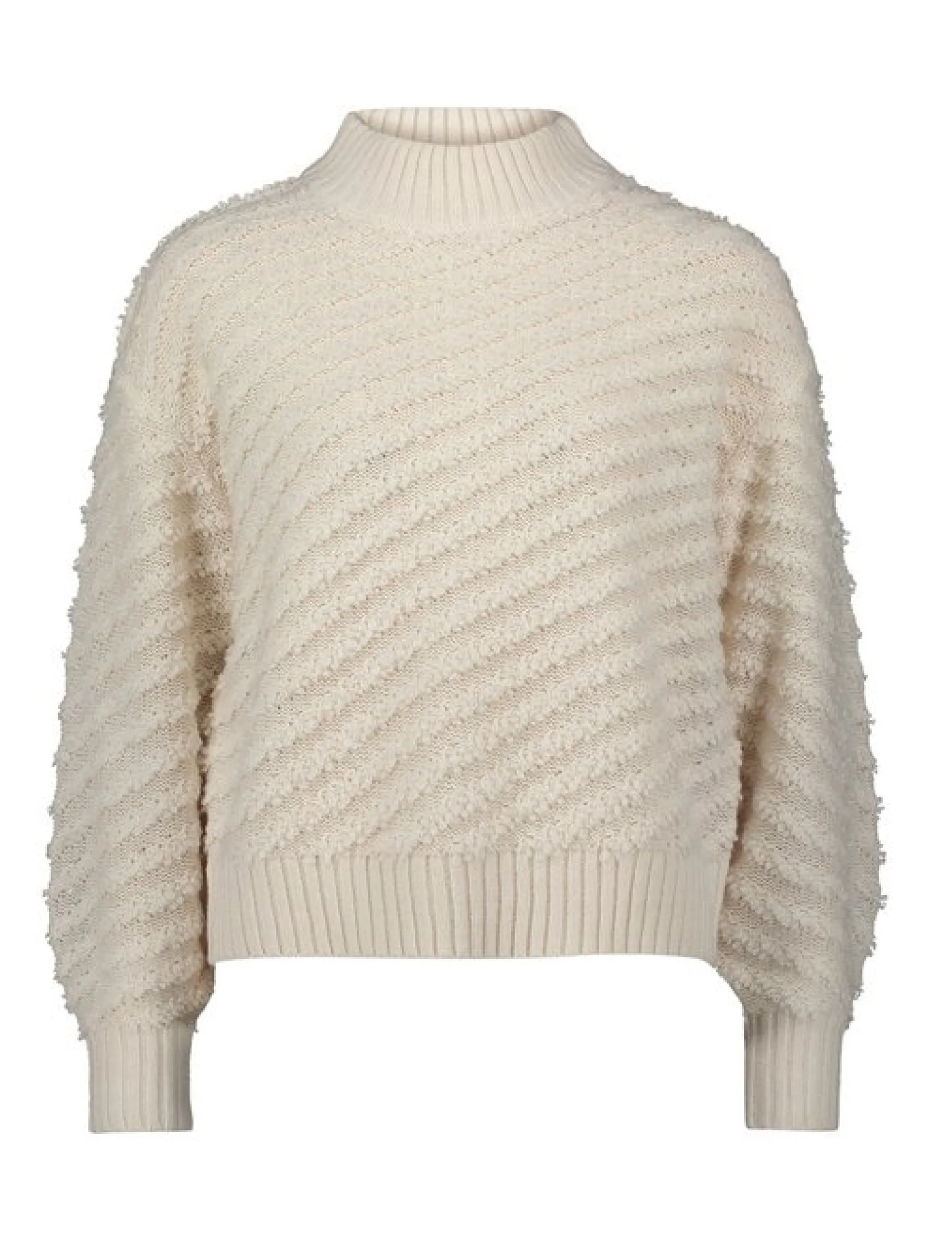 Betty & Co Damen Strickpullover in weiß