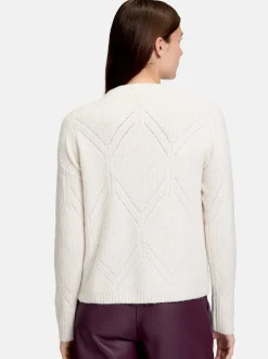 Betty & Co Damen Strickpullover in beige