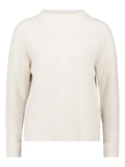 Betty & Co Damen Strickpullover in beige