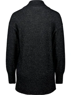 Betty & Co Damen Strickpullover in schwarz