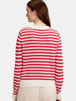 Betty & Co Damen Strickpullover in mehrfarbig