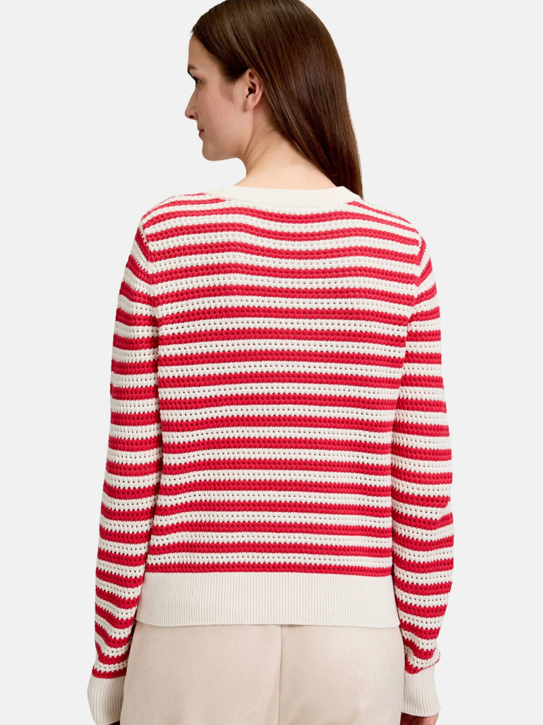 Betty & Co Damen Strickpullover in mehrfarbig