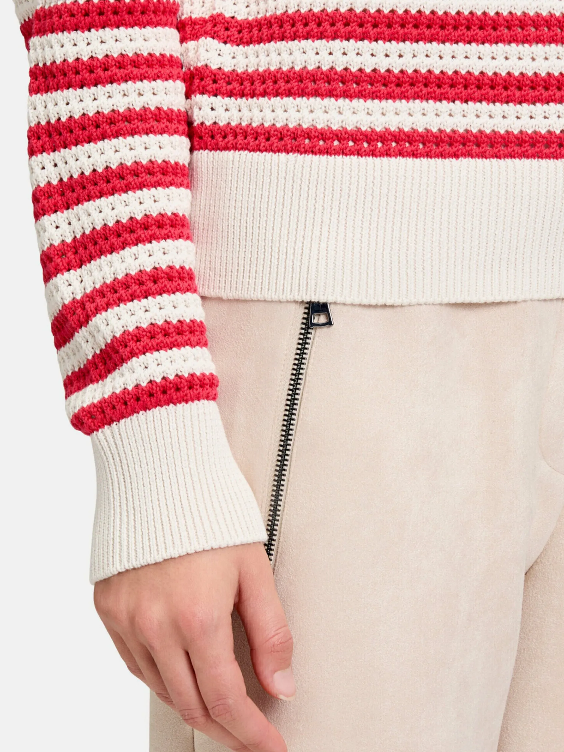 Betty & Co Damen Strickpullover in mehrfarbig