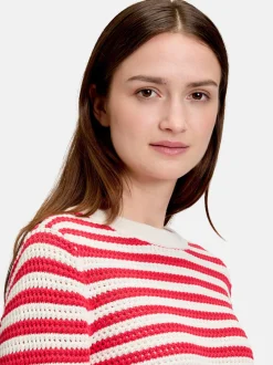 Betty & Co Damen Strickpullover in mehrfarbig