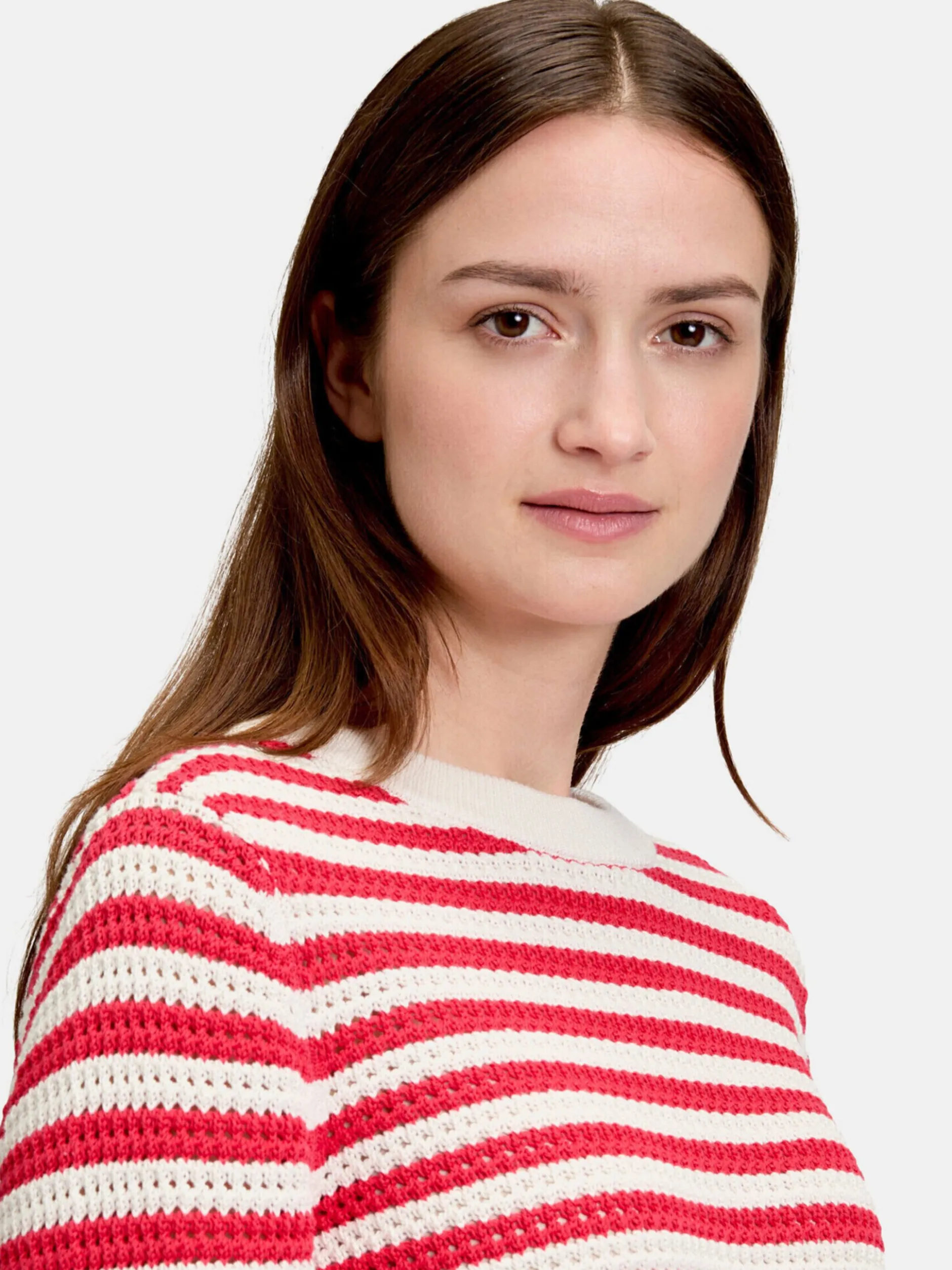 Betty & Co Damen Strickpullover in mehrfarbig