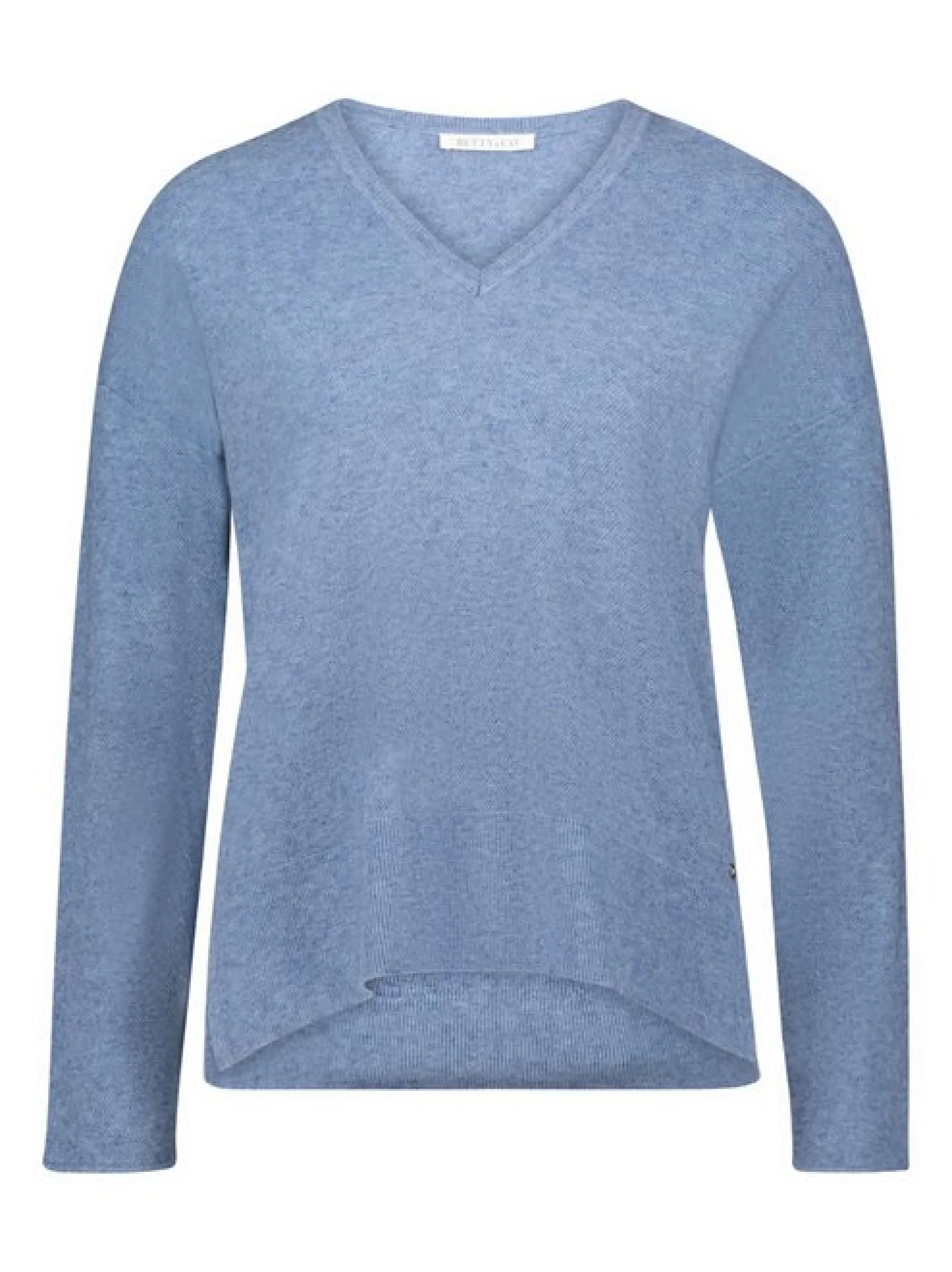 Betty & Co Damen Strickpullover in blau