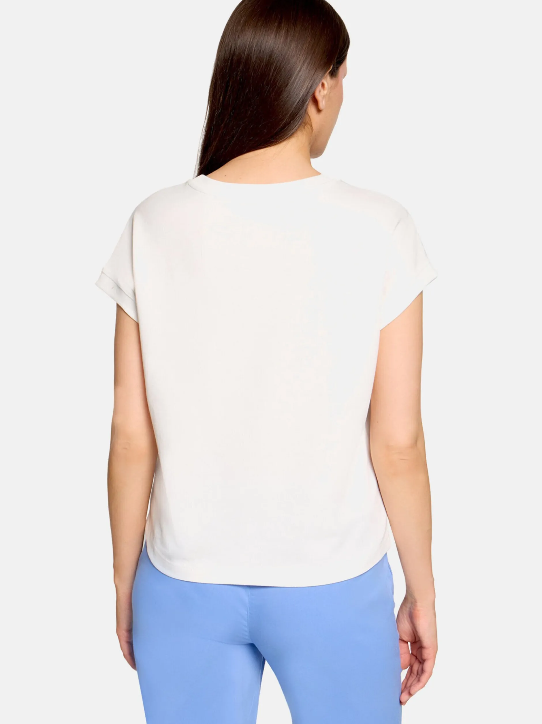 Betty & Co Damen Sweatshirt in weiß
