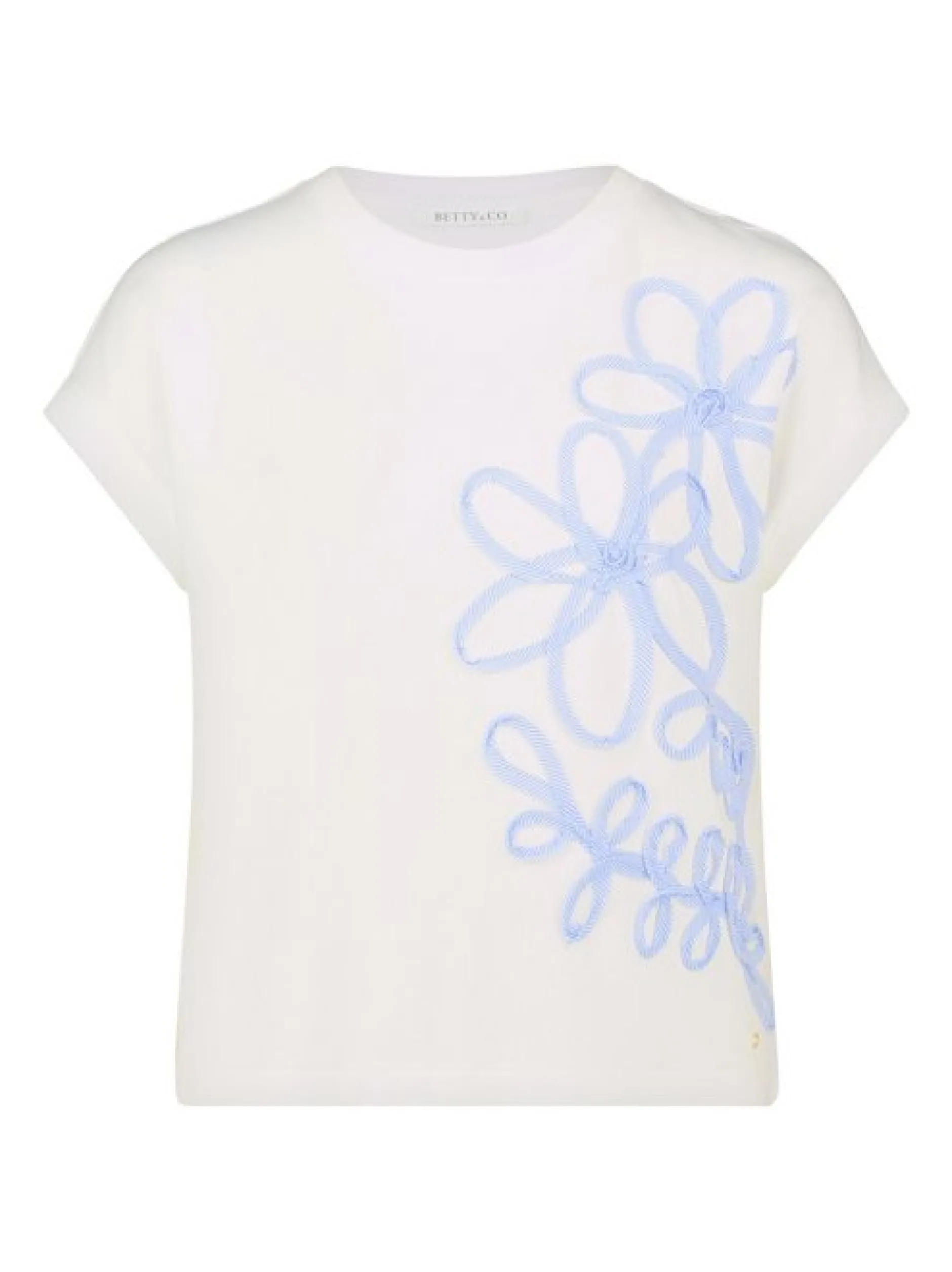 Betty & Co Damen Sweatshirt in weiß