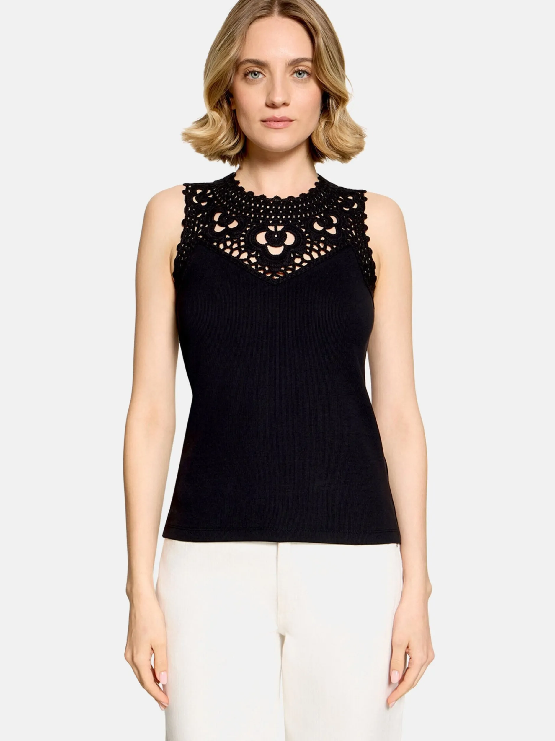 Betty & Co Damen Top in schwarz