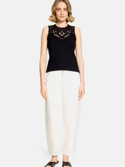 Betty & Co Damen Top in schwarz