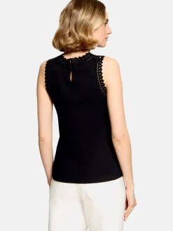 Betty & Co Damen Top in schwarz