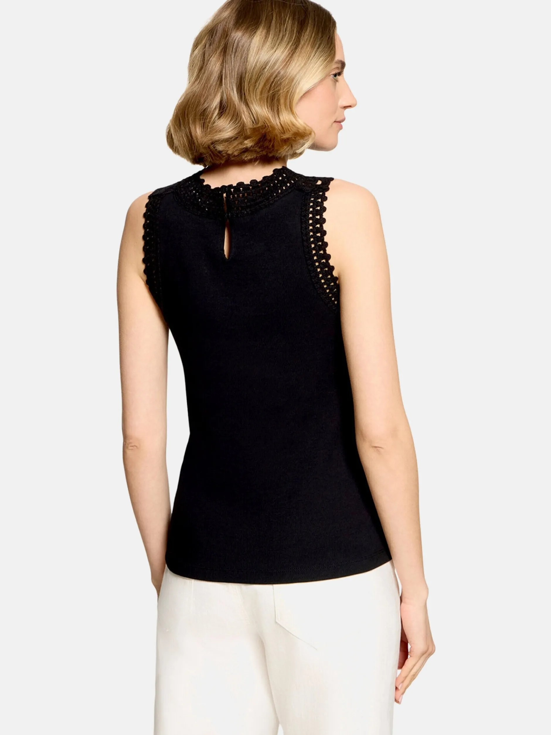 Betty & Co Damen Top in schwarz