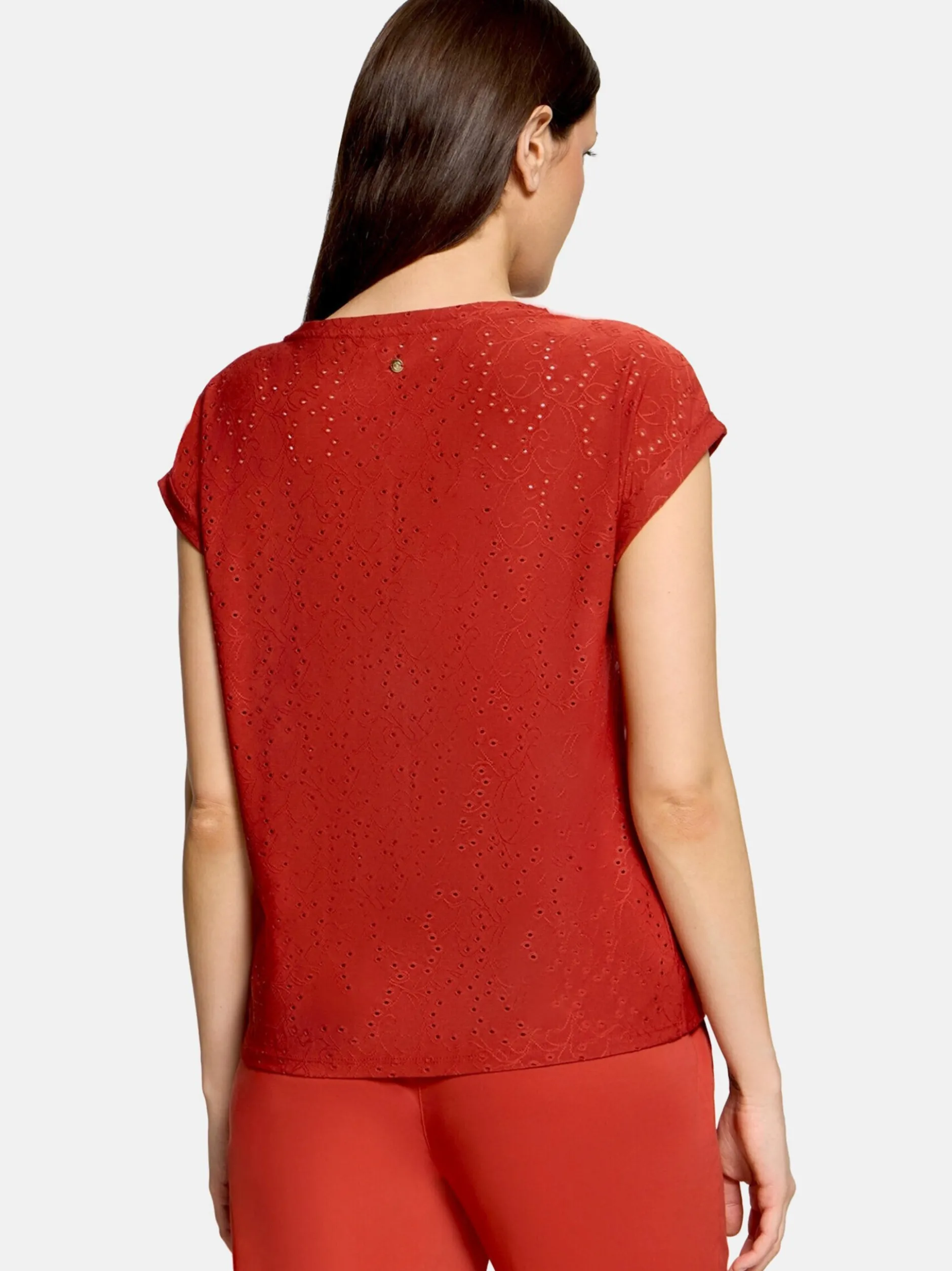 Betty & Co Damen T-Shirt in bordeaux