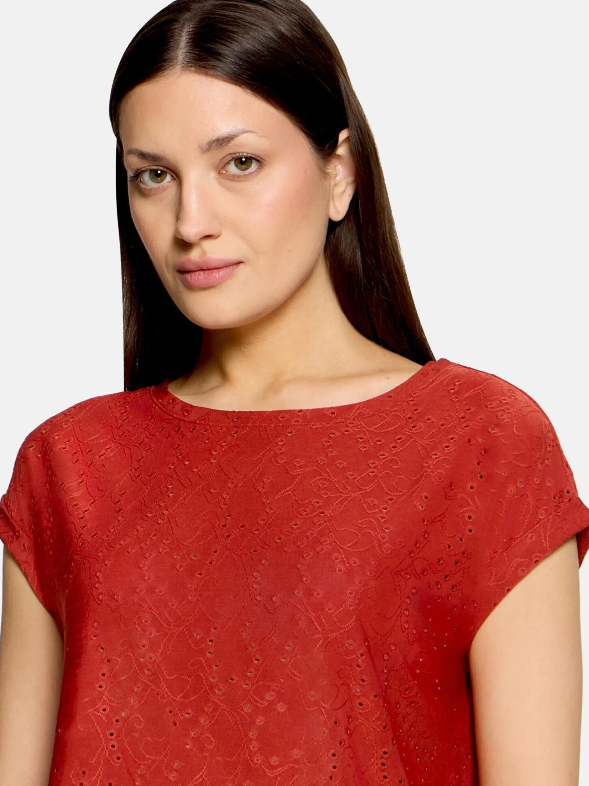 Betty & Co Damen T-Shirt in bordeaux