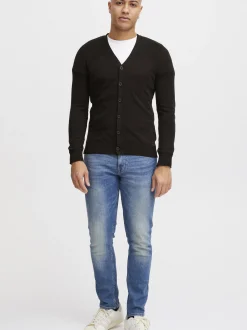 BLEND Herren Cardigan - BHCaden in schwarz