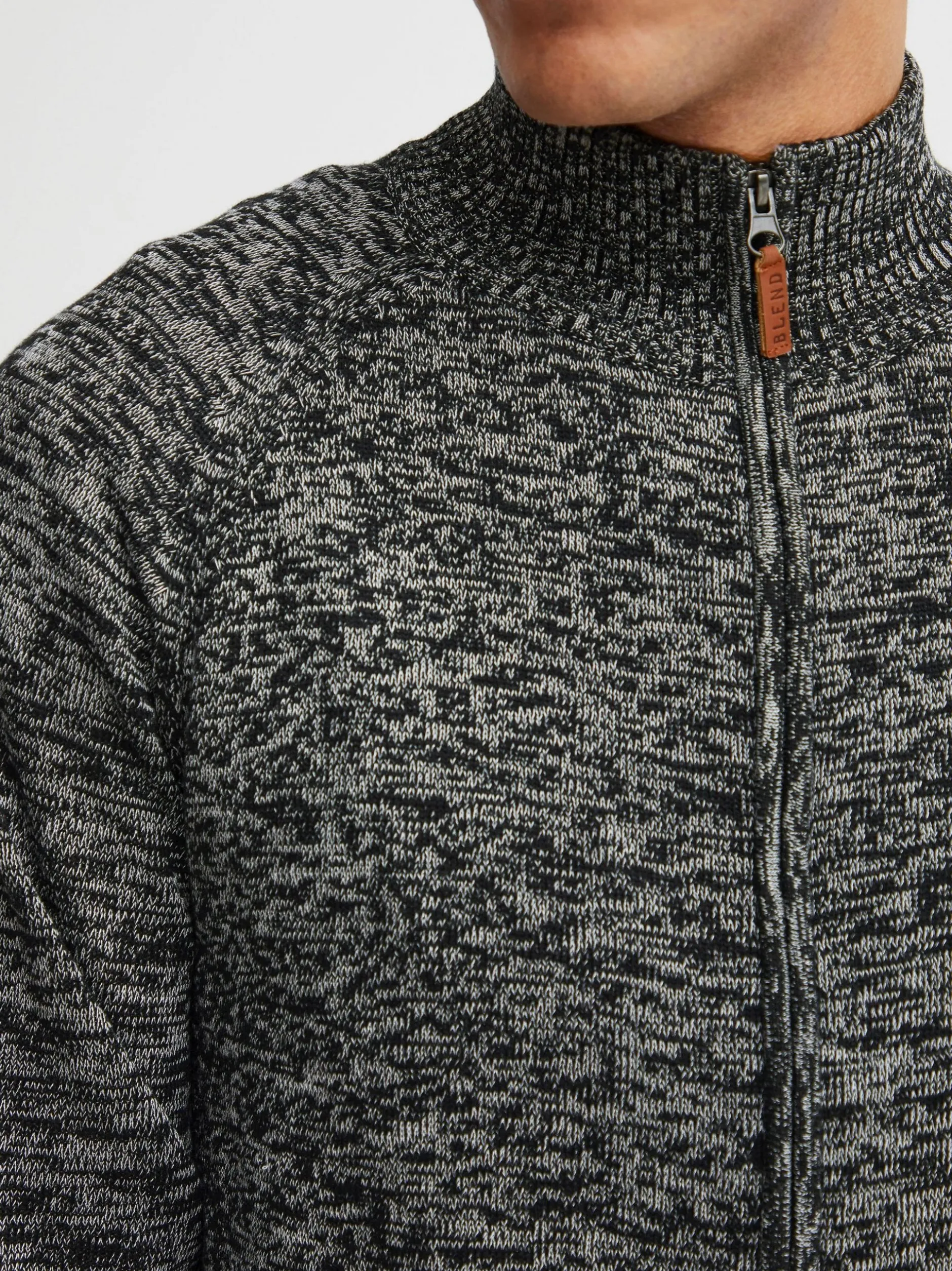 BLEND Herren Cardigan - BHDaniri in schwarz
