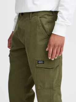 BLEND Herren Cargohose - BHEdnan in oliv