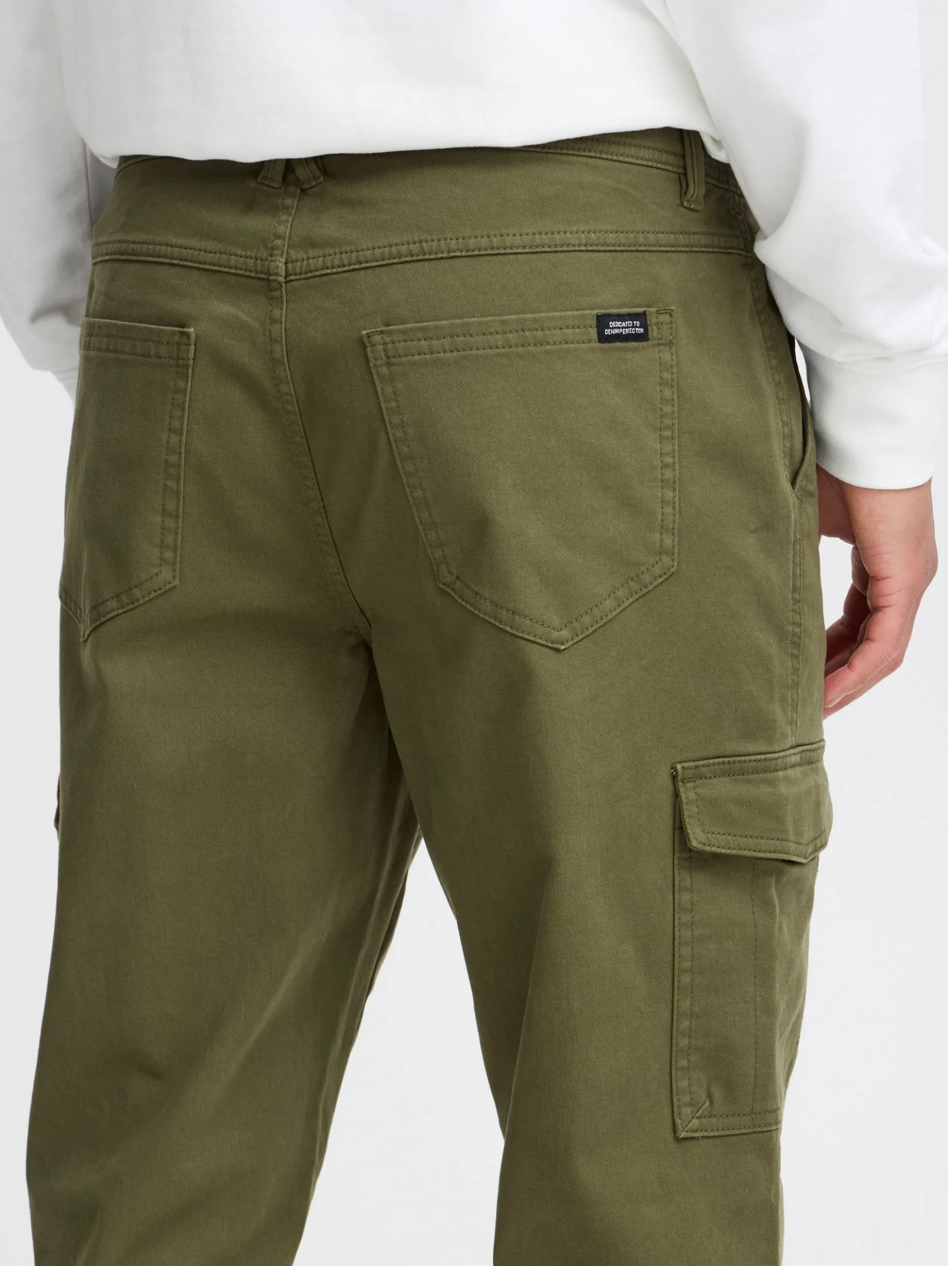 BLEND Herren Cargohose - BHEdnan in oliv