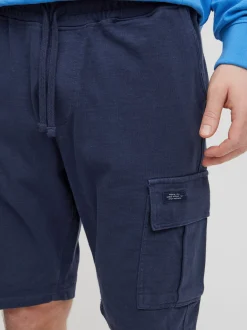 BLEND Herren Cargoshorts - BHSweatshorts in blau