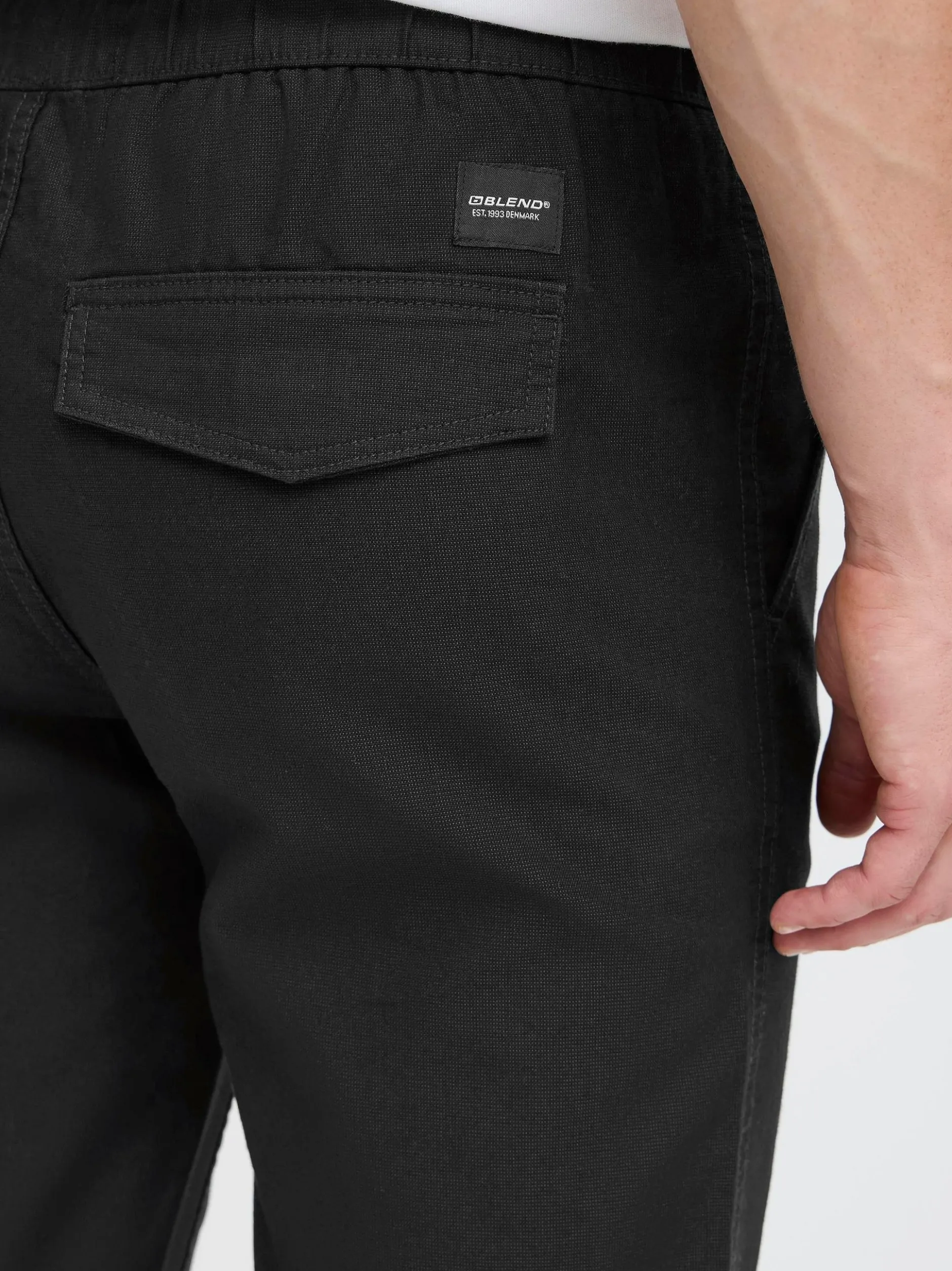 BLEND Herren Chinohose - BHBraza in schwarz
