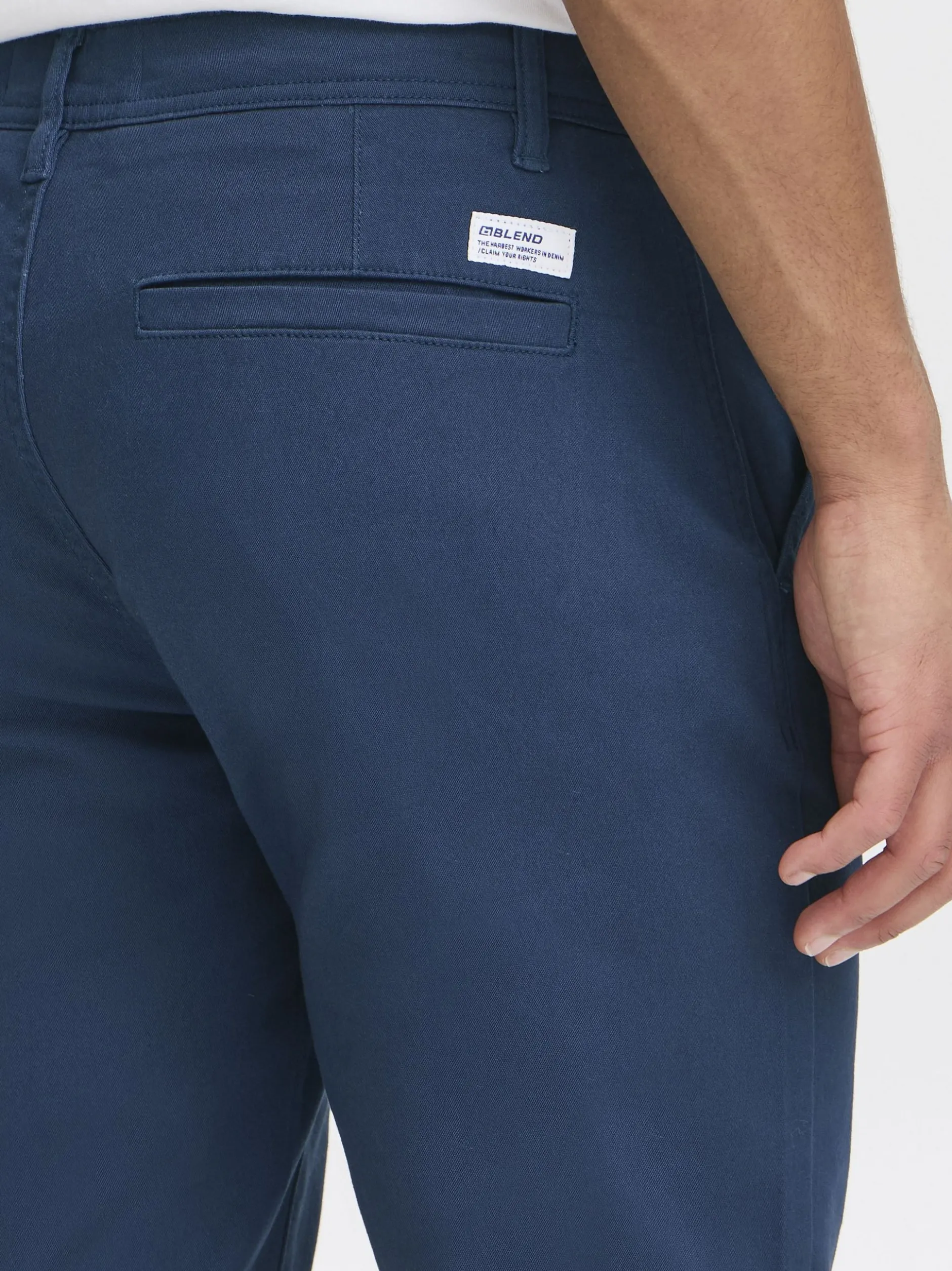 BLEND Herren Chinohose - BHKarvan in blau