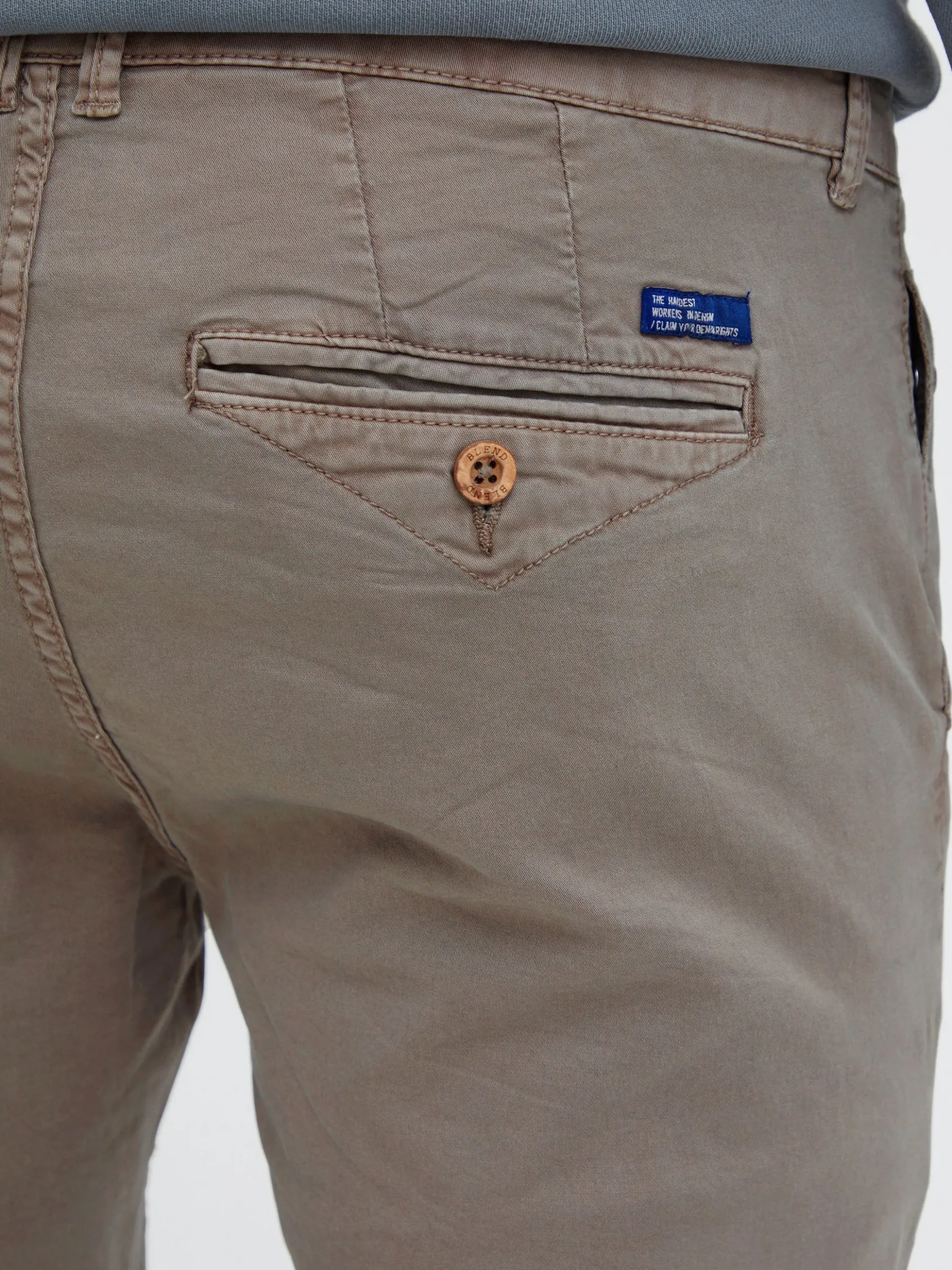BLEND Herren Chinohose - BHNight in grau