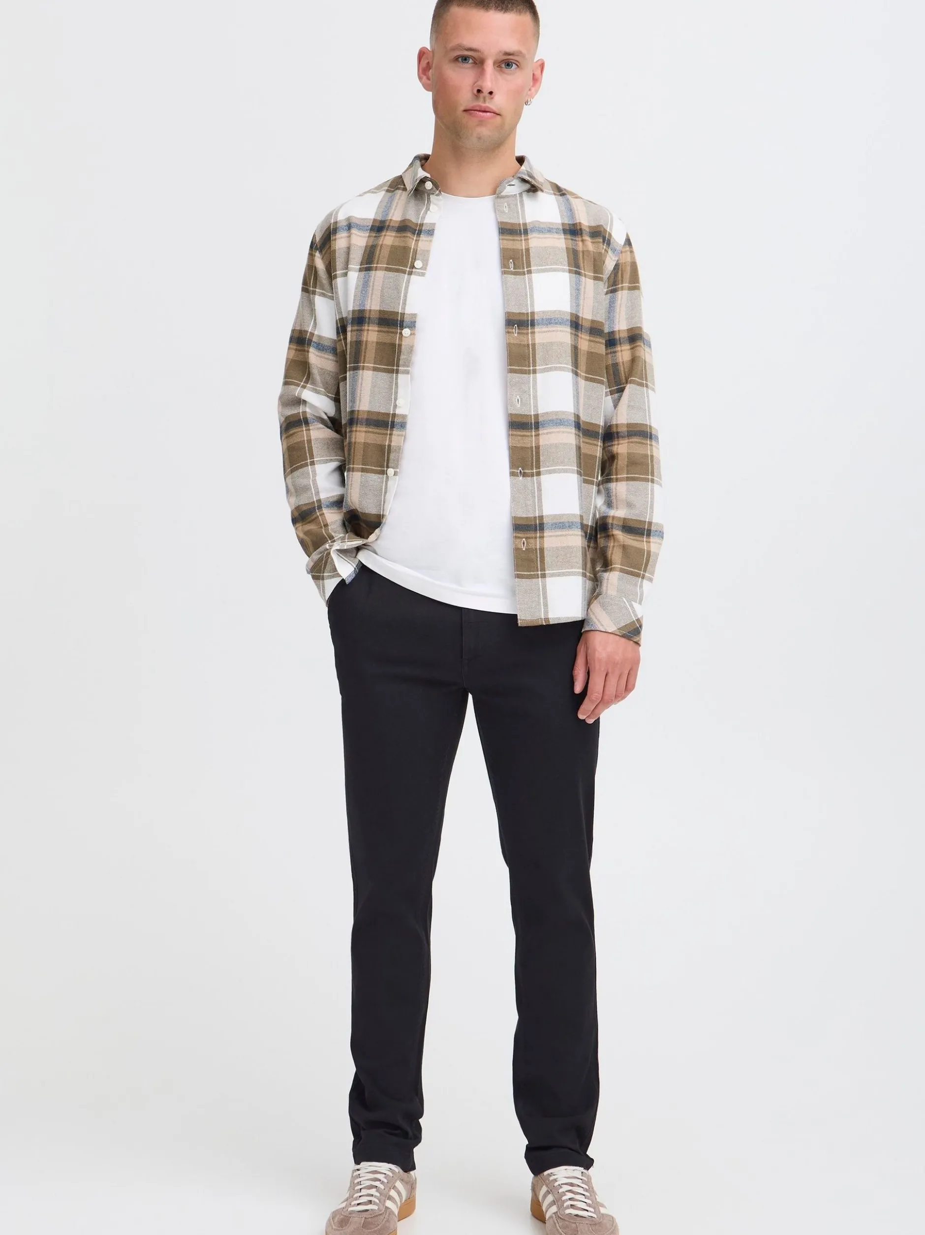 BLEND Herren Chinohose - BHTirak in schwarz